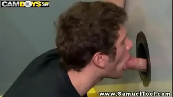 HD Gloryhole getting blowjob meghajtócső