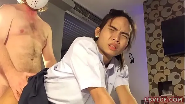 HD Ladyboy Ploy Doggy Style Anal ไดรฟ์ Tube