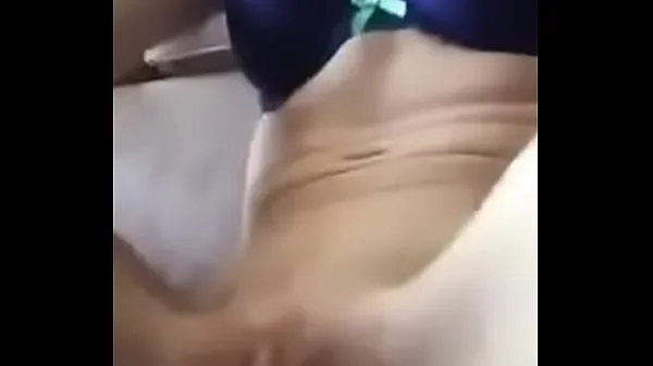 HD Young girl masturbating with vibrator tiub pemacu