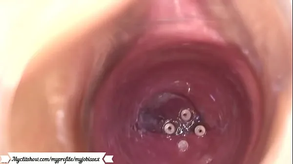 HD Camera in the vagina-drev Tube