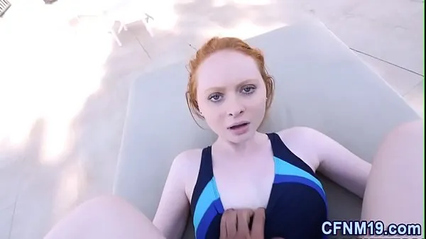 HD Cfnm redhead cum dumped sürücü Tüpü