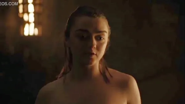 Tubo de unidade HD Maisie Williams / Arya Stark Hot Scene - Game Of Thrones