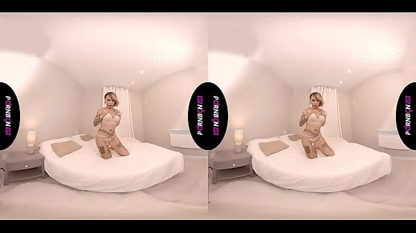 Tubo per unità HD PORNBCN Smartphone Virtual Reality una milf si masturba per i suoi fan ed è più lussuriosa che mai, toccando le sue grandi tette e masturbarsi la figa all'orgasmo. Maturo slut mamma grandi tette-tette