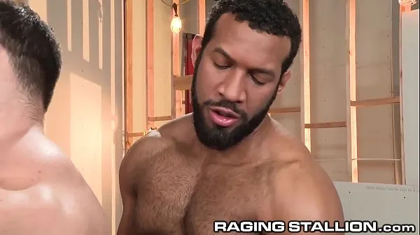 HD RagingStallion Raw Construction BBC Anal meghajtócső