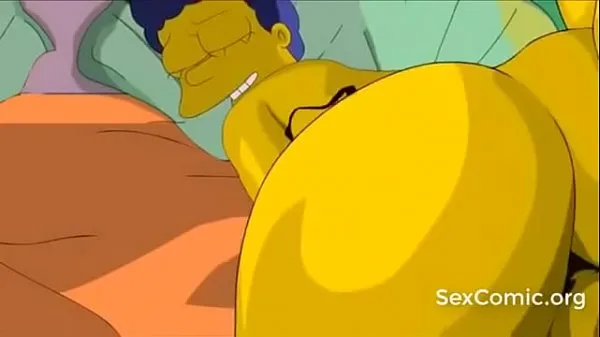 Tubo de unidade HD Pornografia dos Simpsons Gomer e Marge Simpson