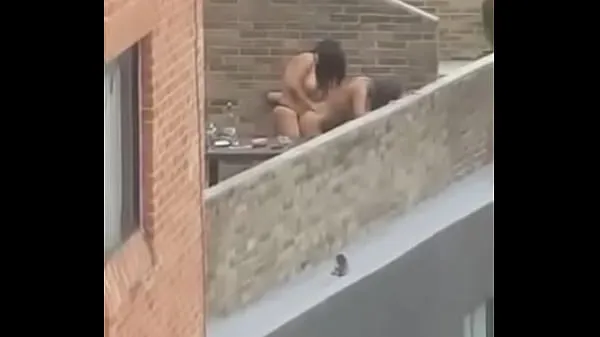 HD Cogiendo en la terraza sürücü Tüpü