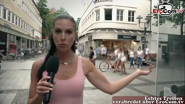 HD German milf pick up guy at street casting for fuck-drev Tube