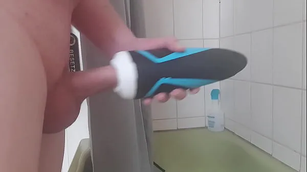 Tubo per unità HD Cazzo Satisfyer Men grande gallo bianco sborrata a mano libera