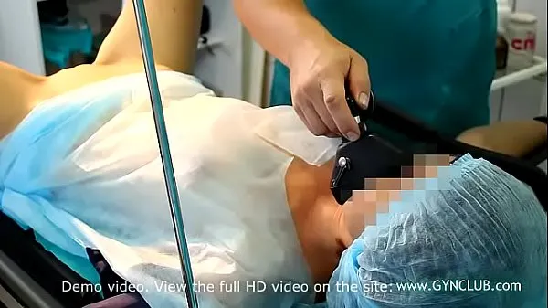 HD Lustful gynecologist fucks (dildo) patient drive Tube