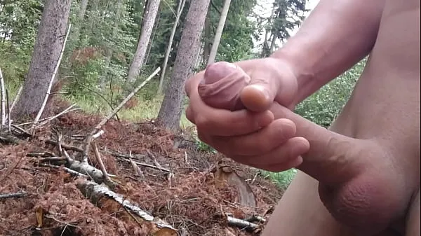 Hot handjob outdoor with cum 2 warm Videos