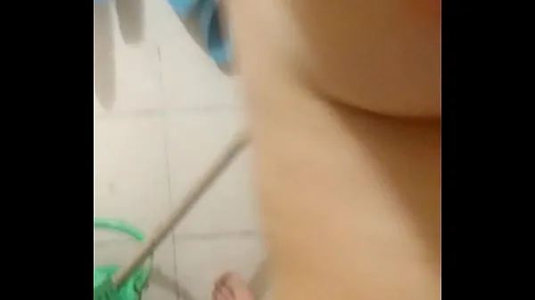 HD Beautiful Argentinian riding me in the shower (part 1) POV drive Tube