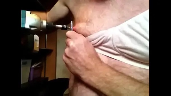 HD Screws being power driven into nipples drive Tabung