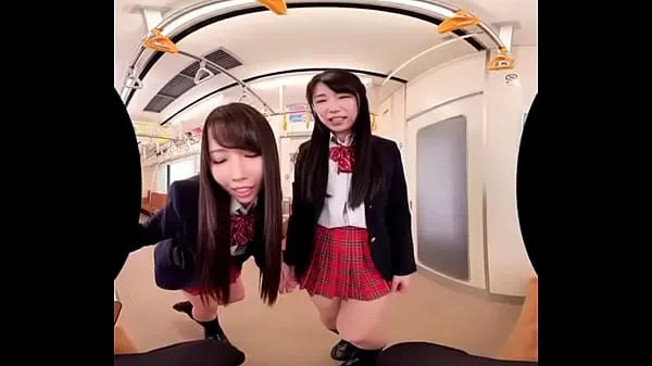 HD Japanese Joi on train drive Tabung