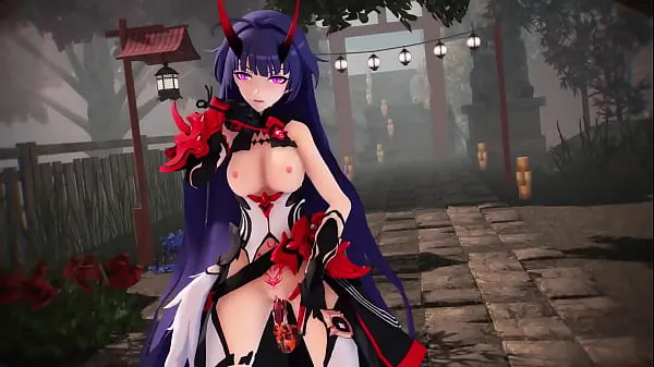 HD MMD Sex Her rscher Raiden Mei insect phone number Drive Tube