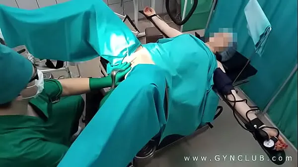HD Gynecologist having fun with the patient drive Tube