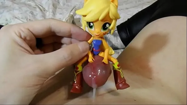 HD EroNekoKun] - MLP AppleJack Plush Toy transform into Girl meghajtócső