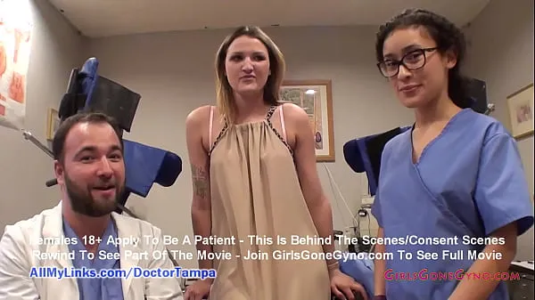 HD Alexandria Riley's Gyno Exam By Spy Cam With Doctor Tampa & Nurse Lilith Rose @ - Tampa University Physical tiub pemacu