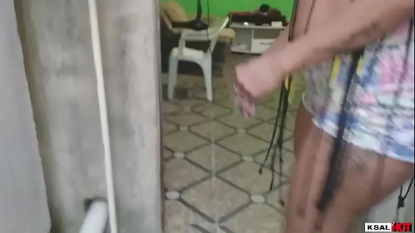 HD KSAL HOT goes out to look for a place to fuck on the street, and finds an abandoned house, the owner arrives at the time of the fuck and eats Danny hot's naughty pussy too meghajtócső