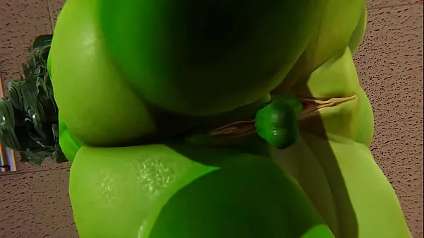 HD Futa - Fiona gets creampied by She Hulk (Shrek أنبوب محرك الأقراص