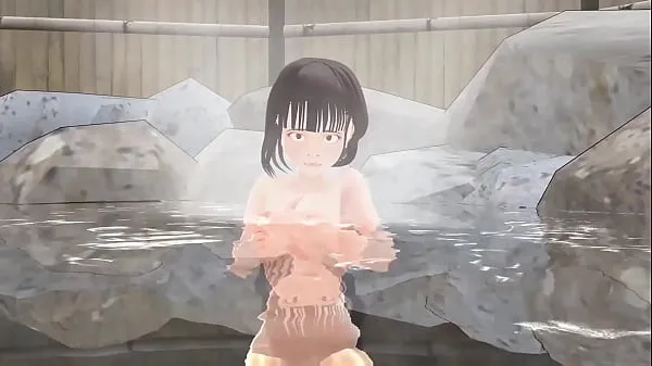HD Toyota Nono I took a bath in a hot spring without a towel and my boobs fell out.【onsen ไดรฟ์ Tube