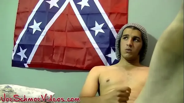 HD Young American jock amateur masturbates in homemade video meghajtócső