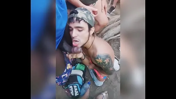 Tubo de unidade HD LEO BULGARI CRUZANDO COM ESTRANHO NAS DUNAS DE MASPALOMAS - TEASER