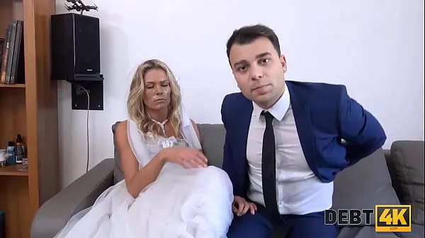 HD DEBT4k. Brazen guy fucks another mans bride as the only way to delay debt drive Tube
