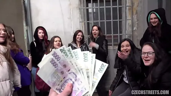 HD CzechStreets - Teen Girls Love Sex And Money ổ đĩa ống