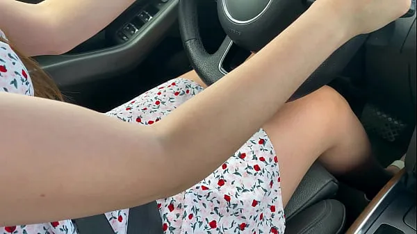 HD Stepmother: - Okay, I'll spread your legs. A young and experienced stepmother sucked her stepson in the car and let him cum in her pussy drive Tube