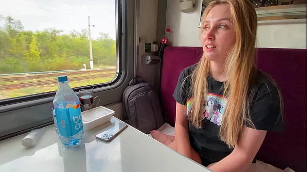 HD Замужняя мачеха Алина Рай занялась сексом в поезде с незнакомцем приводная трубка