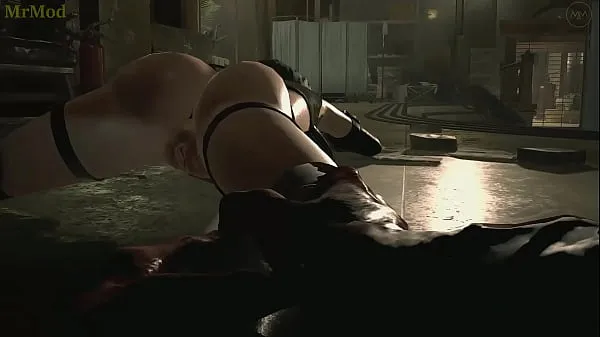 HD Resident Evil 2 Nude Mod Claire HD أنبوب محرك الأقراص