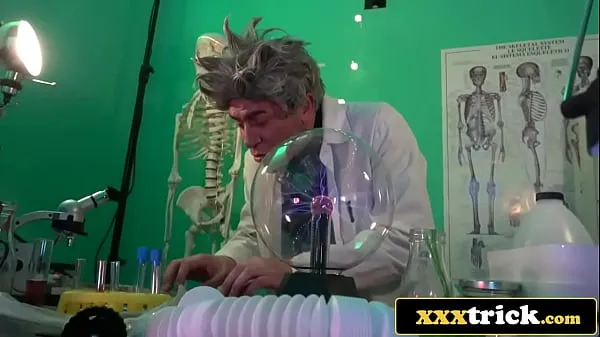 HD Mad Scientist Fucks His Most Beautiful Creation To Date - Lady Bug drive Tube