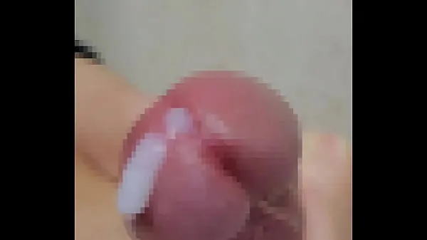 HD Vertical video] Masturbation while making a cute pant voice by de M handsome big cock boy [Personal shooting drive Tube