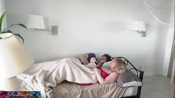 HD Stepmom shares a single hotel room bed with stepson drive Tube