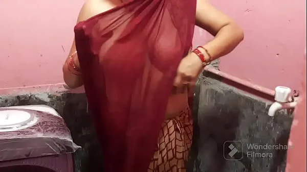 HD Nangi bhabhi washing cloth sürücü Tüpü