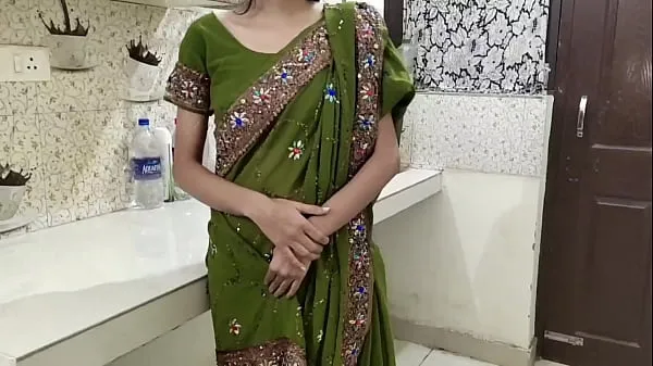 HD Indian Hot Stepmom has hot sex with stepson in kitchen! with clear Audio, Indian Desi stepmom dirty drive Tube