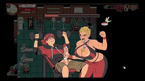 HD Spooky Milk Life [ Taboo hentai game PornPlay] Ep.23 femdom handjob at the gym meghajtócső