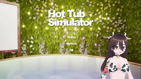 HD hot tub simulator" the simulator of being a streamer disková trubice