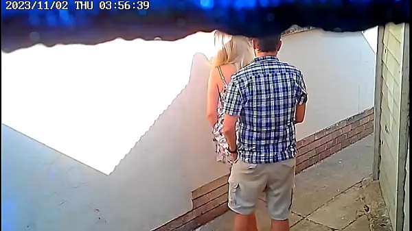 Dysk HD Daring couple caught fucking in public on cctv camera Tube