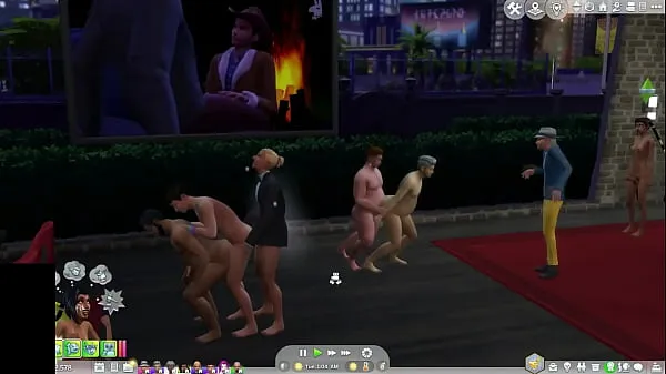 HD sims 4 gay orgy sürücü Tüpü