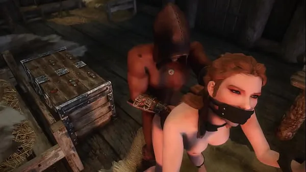 HD Skyrim Fucking the local blacksmith wife-stasjonsrør