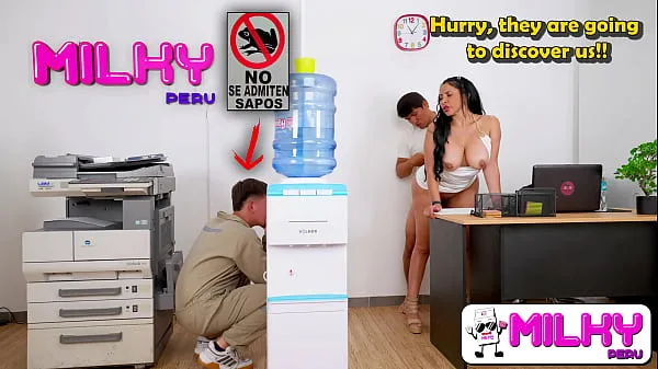 HD Please don't let it happen again!! Janitor discovers the secretary fucking his boss Drive Tube