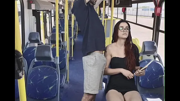 Dysk HD I pushed a young student on the bus and ended up cumming on her tits Tube