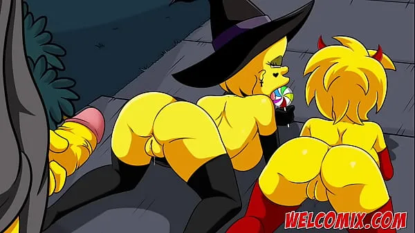 HD Special Halloween Night! Simpsons Porn! SimptoonsLaufwerk Tube